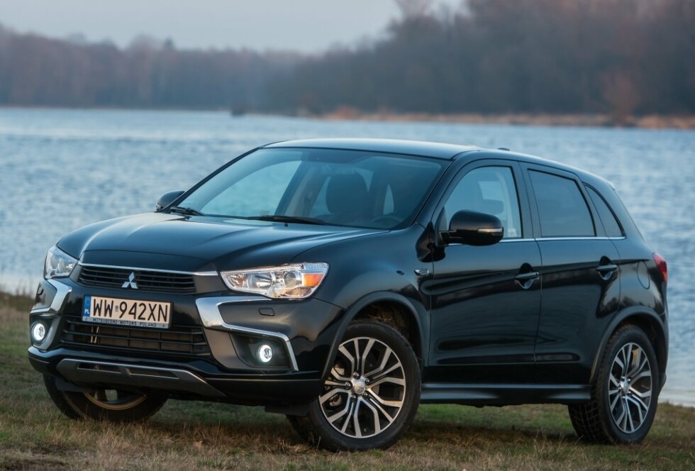 Коврики текстильные "Стандарт" для Mitsubishi ASX I (suv) 2017 - 2020, черные, 4шт.