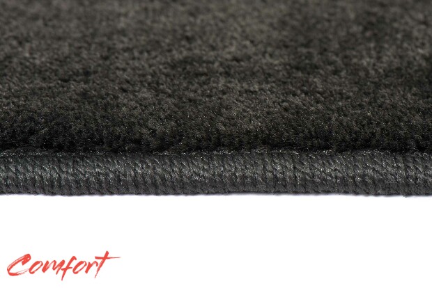 Коврики текстильные "Комфорт" для Audi S6 IV (универсал / 4G5/C7) 2014 - 2018, черные, 4шт.