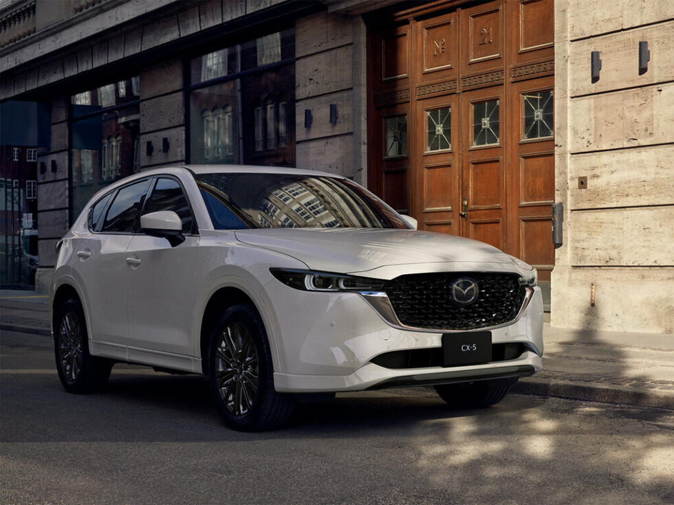 Коврики текстильные "Стандарт" для Mazda CX-5 (suv / Рестайлинг) 2021 - Н.В., черные, 5шт.