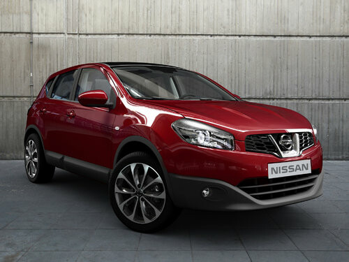 Коврики текстильные "Стандарт" для Nissan Qashqai +2 I (suv / J10) 2010 - 2014, черные, 4шт.