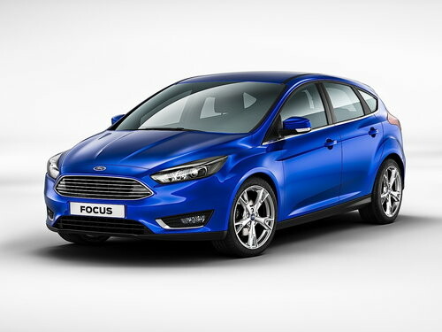 Коврики ЭВА "EVA сота" для Ford Focus III 2014 - 2019, черные, 4шт.