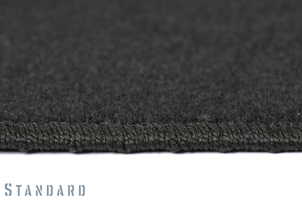 Коврики текстильные "Стандарт" для Jaguar XF I (седан / Х250) 2010 - 2016, черные, 4шт.