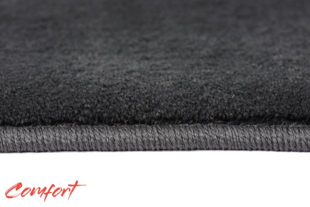 Коврики текстильные "Комфорт" для Toyota Camry (седан / XV70) 2017 - Н.В., темно-серые, 5шт.